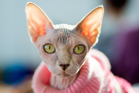 Gatos Sphynx, características y cuidados - Disane pet care