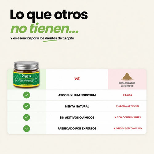 Disane DentalCare | Elimina el sarro y cuida los dientes de tu Gato