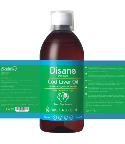 Aceite Omega 3 para perros 100% Natural