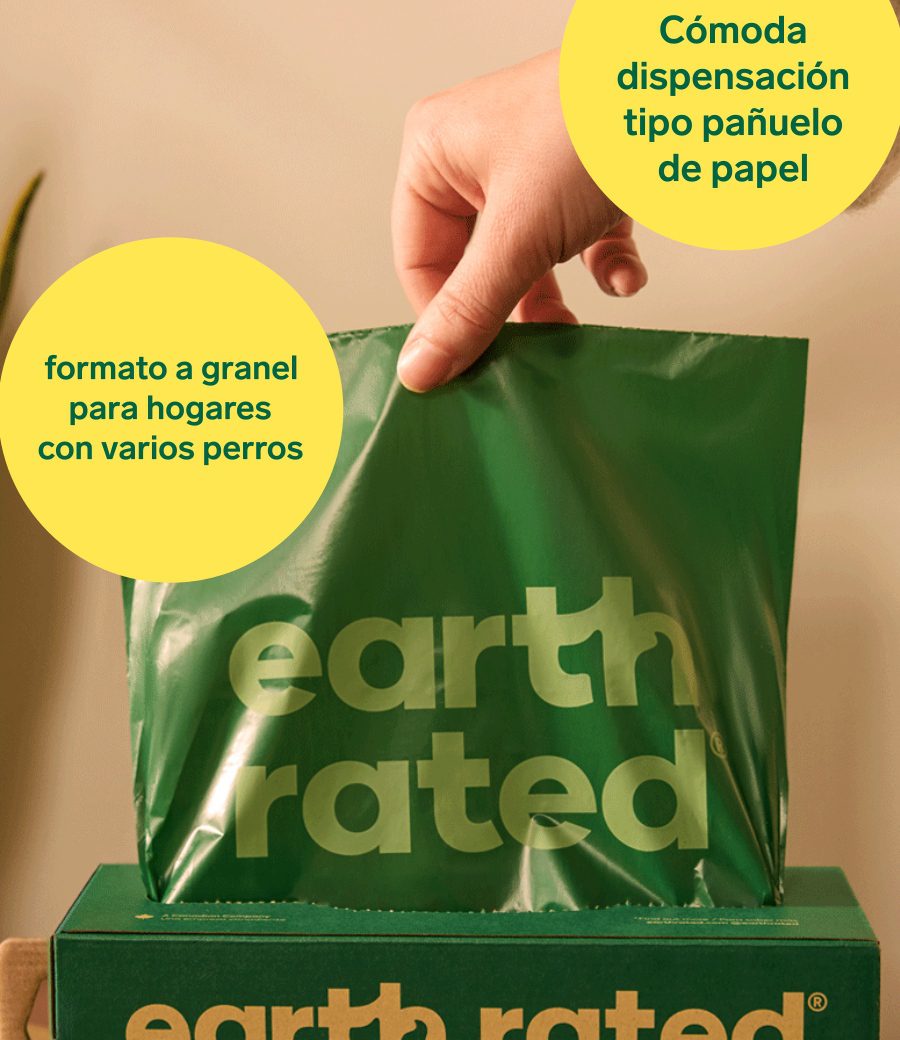 Bolsas para excrementos de Perro 300 Bolsas Sin Perfume