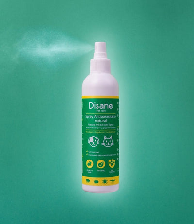 Spray repelente natural de insectos para perros y gatos - Disane pet care