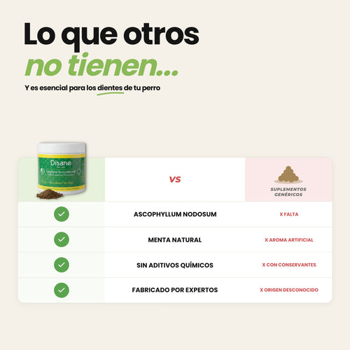 Higiene bucodental para perros