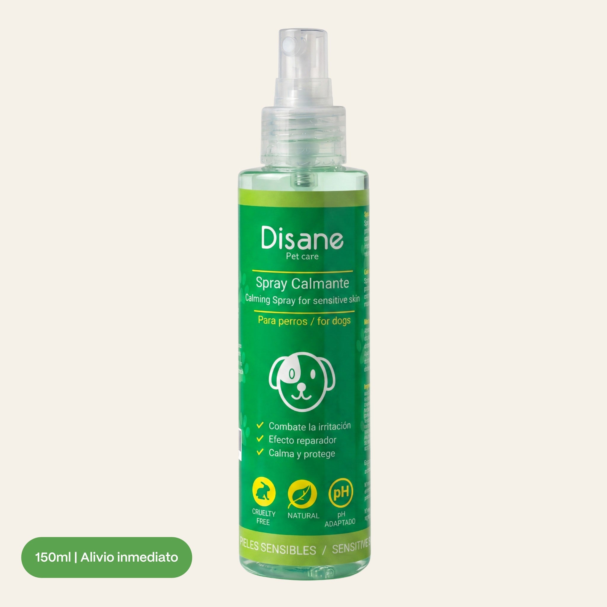 Spray Calmante Antipicores para Perros — Alivio inmediato del picor, irritación y rascado | 150 ml
