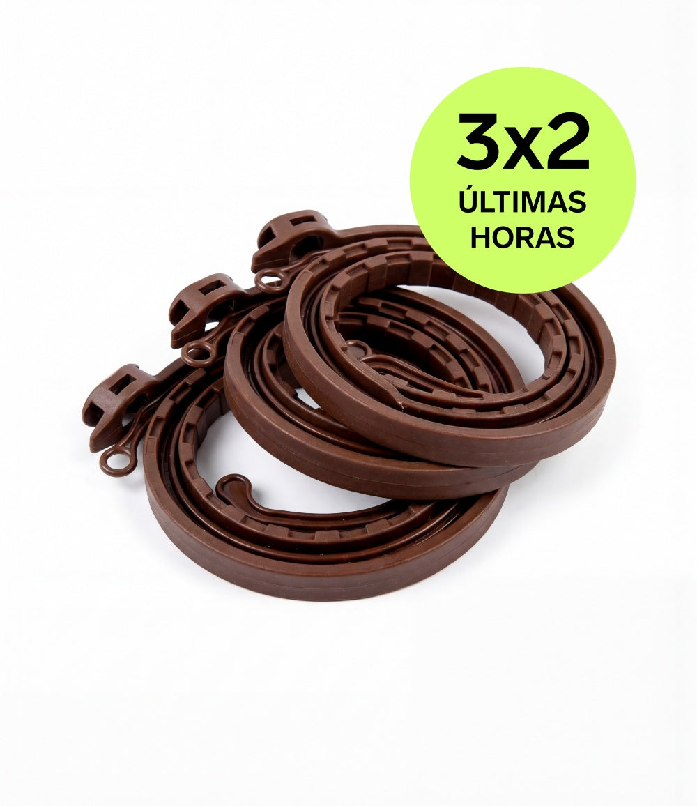 Pack 3x2 Collar Antiparasitario Natural para Perros – Protección Prolongada