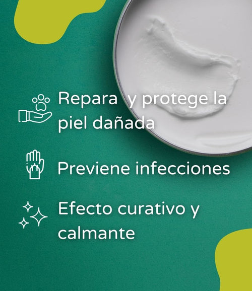 Bálsamo para pliegues para perros