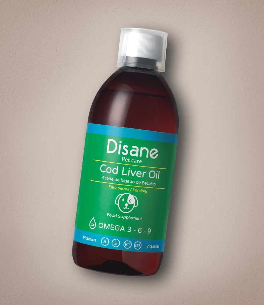 Aceite de hígado de bacalao para perros