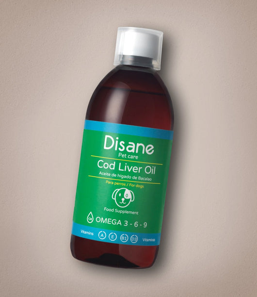 Aceite de hígado de bacalao para perros
