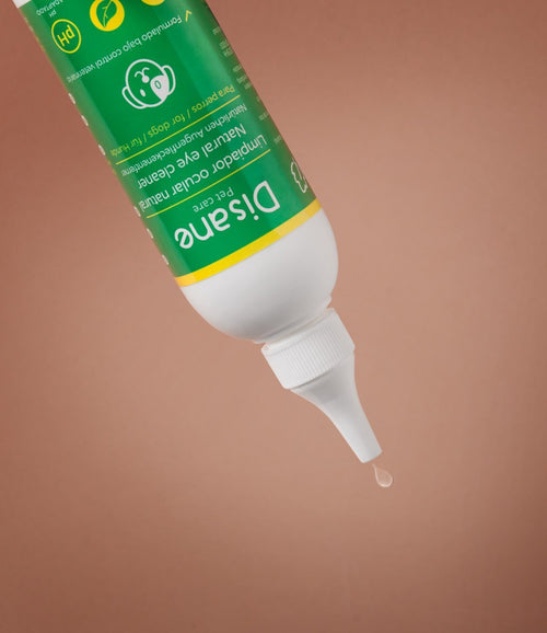 Limpiador de ojos natural para perros