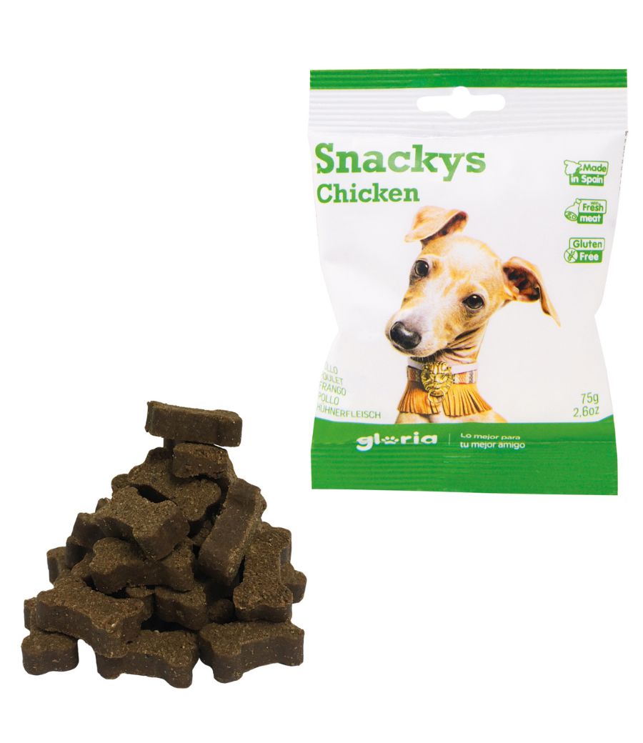 Snack para Perros Snackys de Pollo 100% Natural – 75 g
